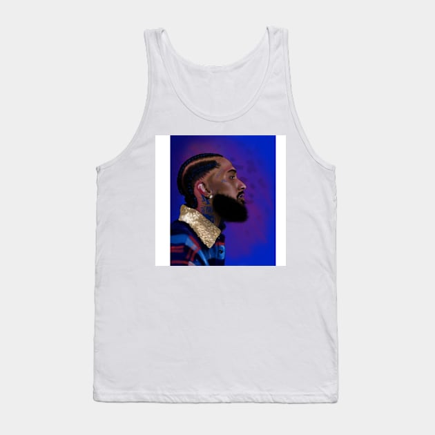 Nipsey Hussle Tank Top by Heulwen Team